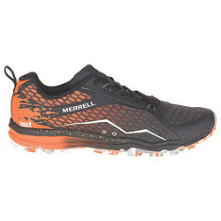 Merrell All Out Crush Tough Mudder Men's Trail Running Shoes, Black/Orange